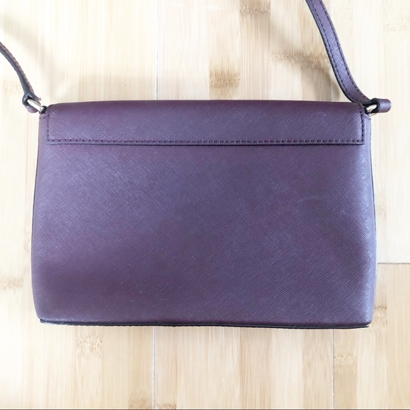 Burgundy Kate Spade Satchel/Crossbody Bag - Picture 3 of 11